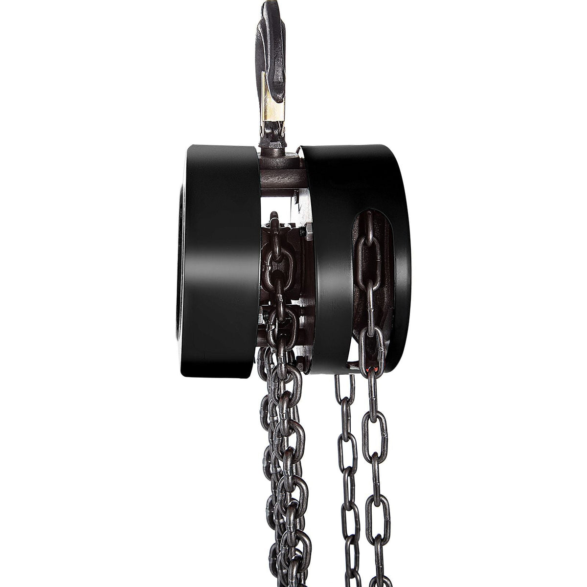 Hand Chain Hoist, 2200 lbs /1 Ton Capacity Chain Block, 10ft/3m Lift Manual Hand Chain Block, Manual Hoist with Industrial-Grade Steel Construction for Lifting Good in Transport & Workshop, Blac