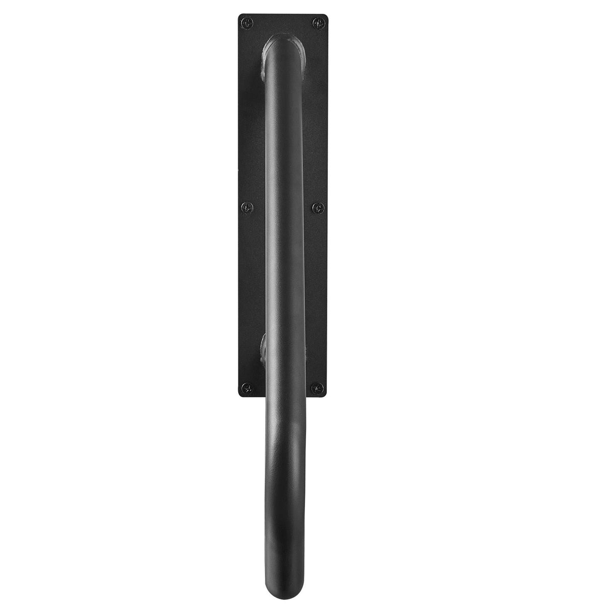Handrails for Outdoor Steps, 18.9" Length 1.3"Pipe Wall Mount Safety Railings for 1-2 Steps, Stair Handrail with Matte Black Finished,for Garden,Yard and Garage & Elderly,Pregnant Women, Disable