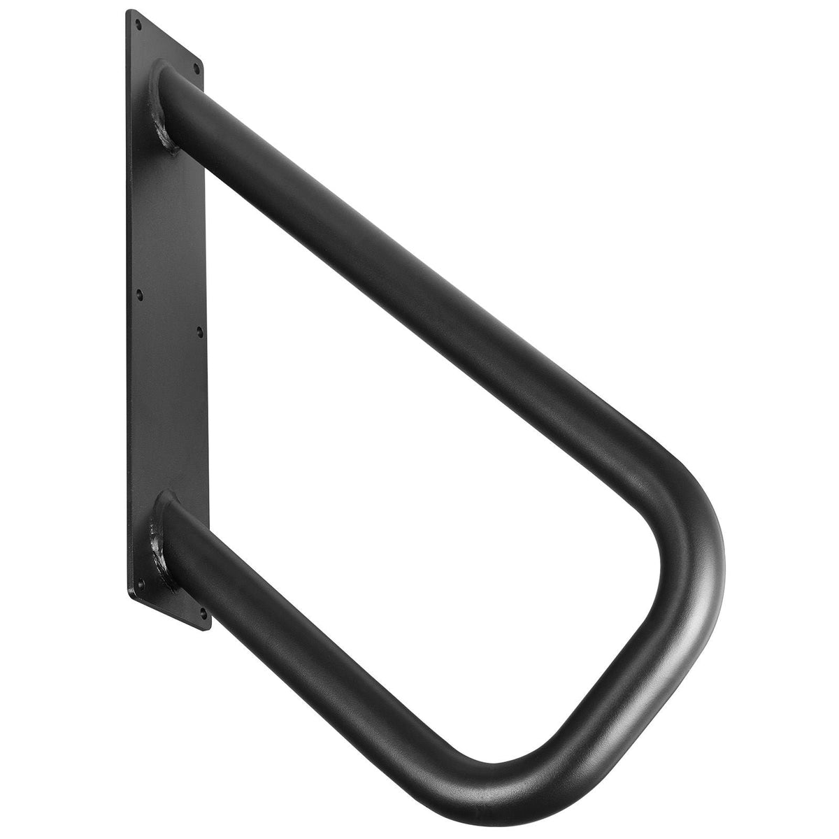 Handrails for Outdoor Steps, 18.9" Length 1.3"Pipe Wall Mount Safety Railings for 1-2 Steps, Stair Handrail with Matte Black Finished,for Garden,Yard and Garage & Elderly,Pregnant Women, Disable