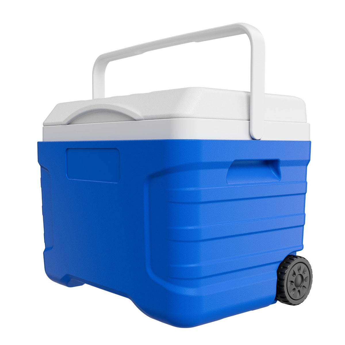 Hard Cooler, 21QT Portable Rolling Cooler with Wheels, Leak-Resistant Coolbox Keeps Contents Cool for 48 Hours, Ice Retention Insulated Chests, Ultra-Light for Outdoor Picnics, Grill, Camping