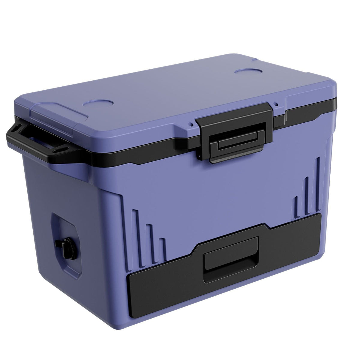 Hard Cooler, 50QT Portable Cooler, Leak-Resistant Coolbox Keeps Contents Cool for 48 Hours, Insulated Chests with Ice Retention and Heavy-Duty Handle, Ultra-Light for Camping, Concerts, Sports