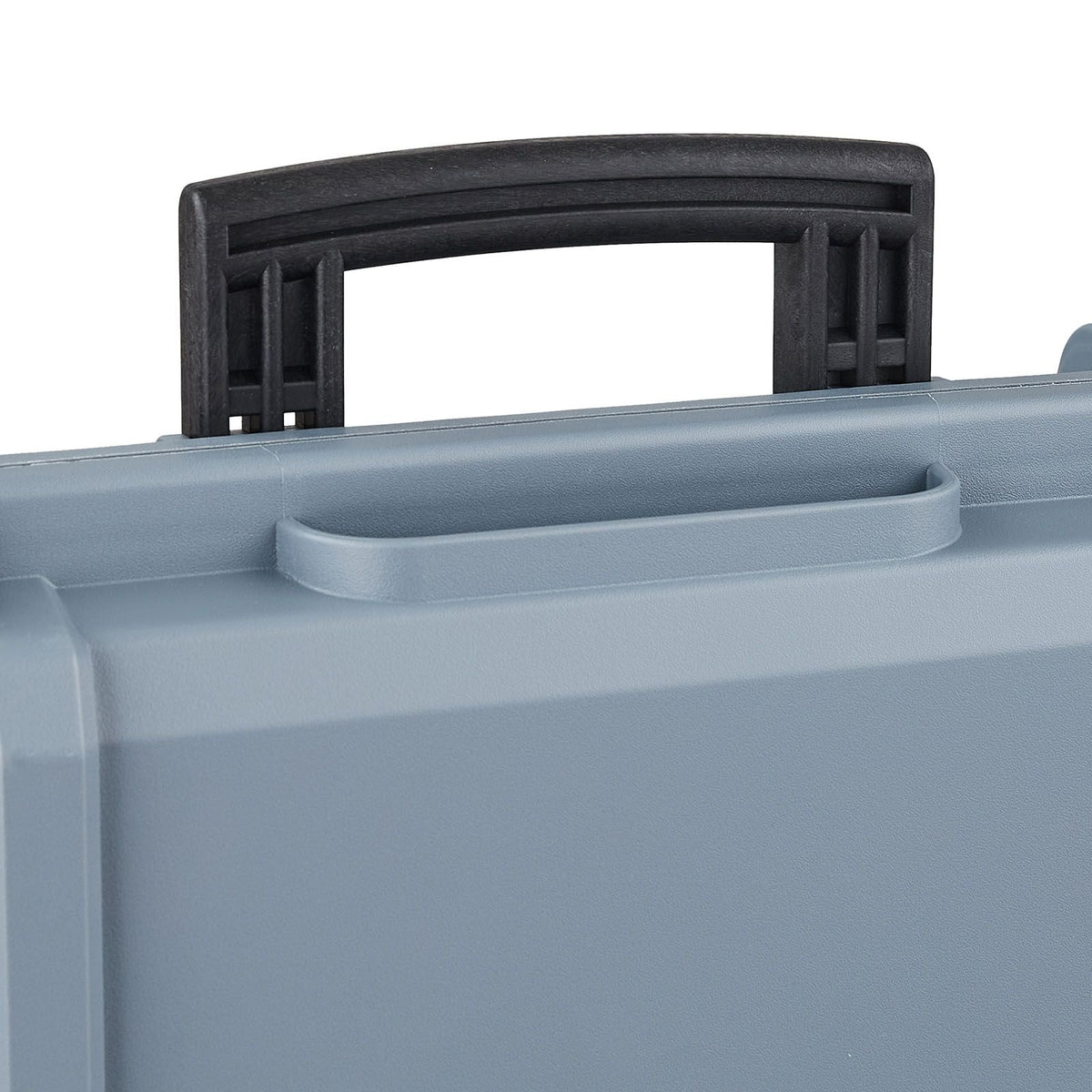 Hard Rifle Case, Lockable Rifle Case with Pre-cut Foams, 42 in Movable Gun Storage with Wheels, IP67 Waterproof & Dustproof Pistol Storage for Rifle, Shotgun, Airsoft Gun, Grey