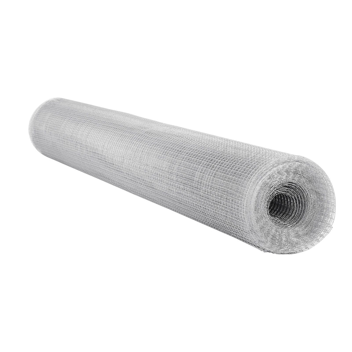 Hardware Cloth, 1/2 inch 60 inch x 50 ft 19 Gauge Chicken Wire Fence, Hot-Dip Galvanized After Welding Metal Wire Mesh Roll, Garden Plant Welded Fencing Roll Supports Poultry Netting Cage Fence