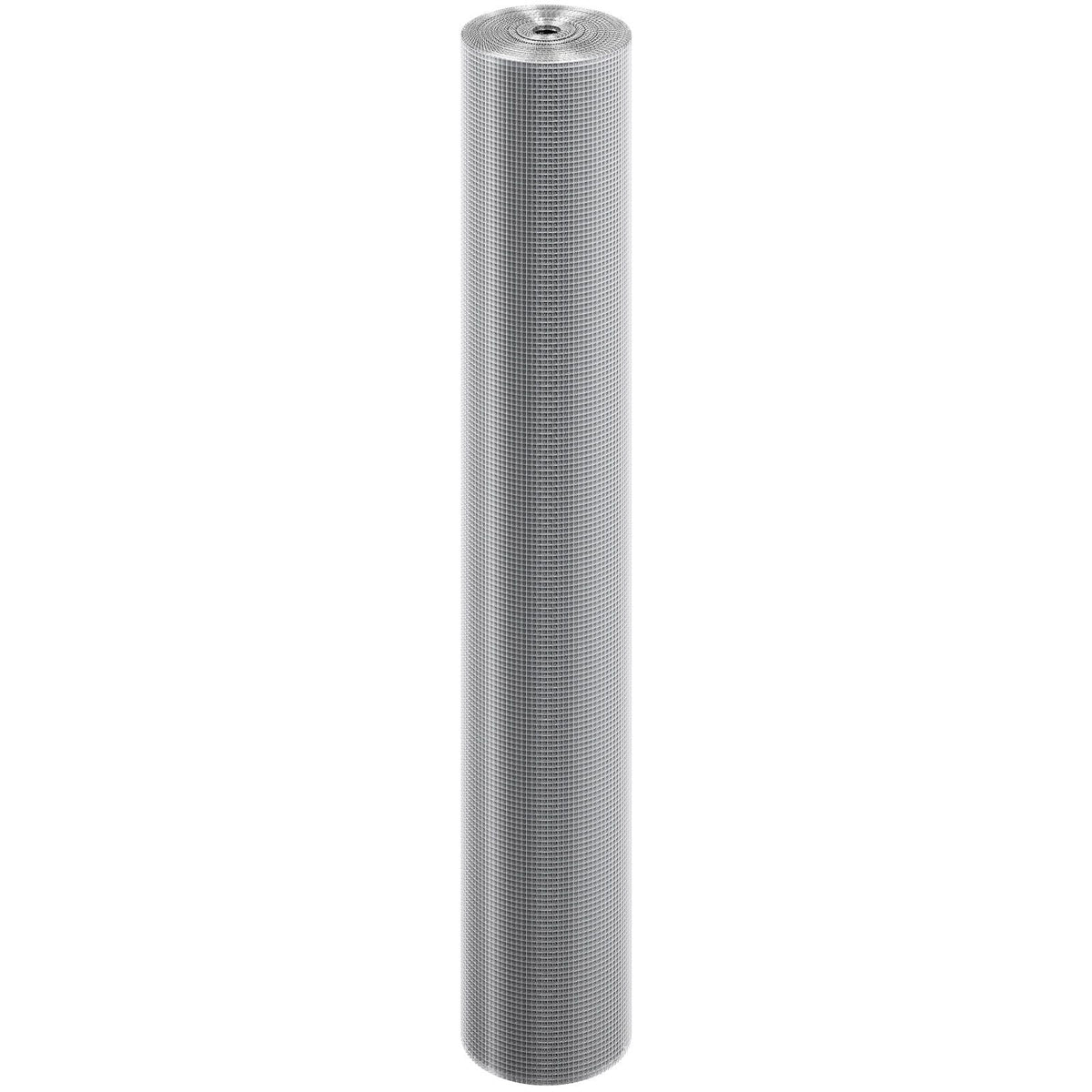 Hardware Cloth 1/4 inch 48 inch x 100 ft 23 Gauge Chicken Wire Fence, Hot-Dip Galvanized After Welding Metal Wire Mesh Roll, Garden Plant Welded Fencing Roll Supports Poultry Netting Cage Fence