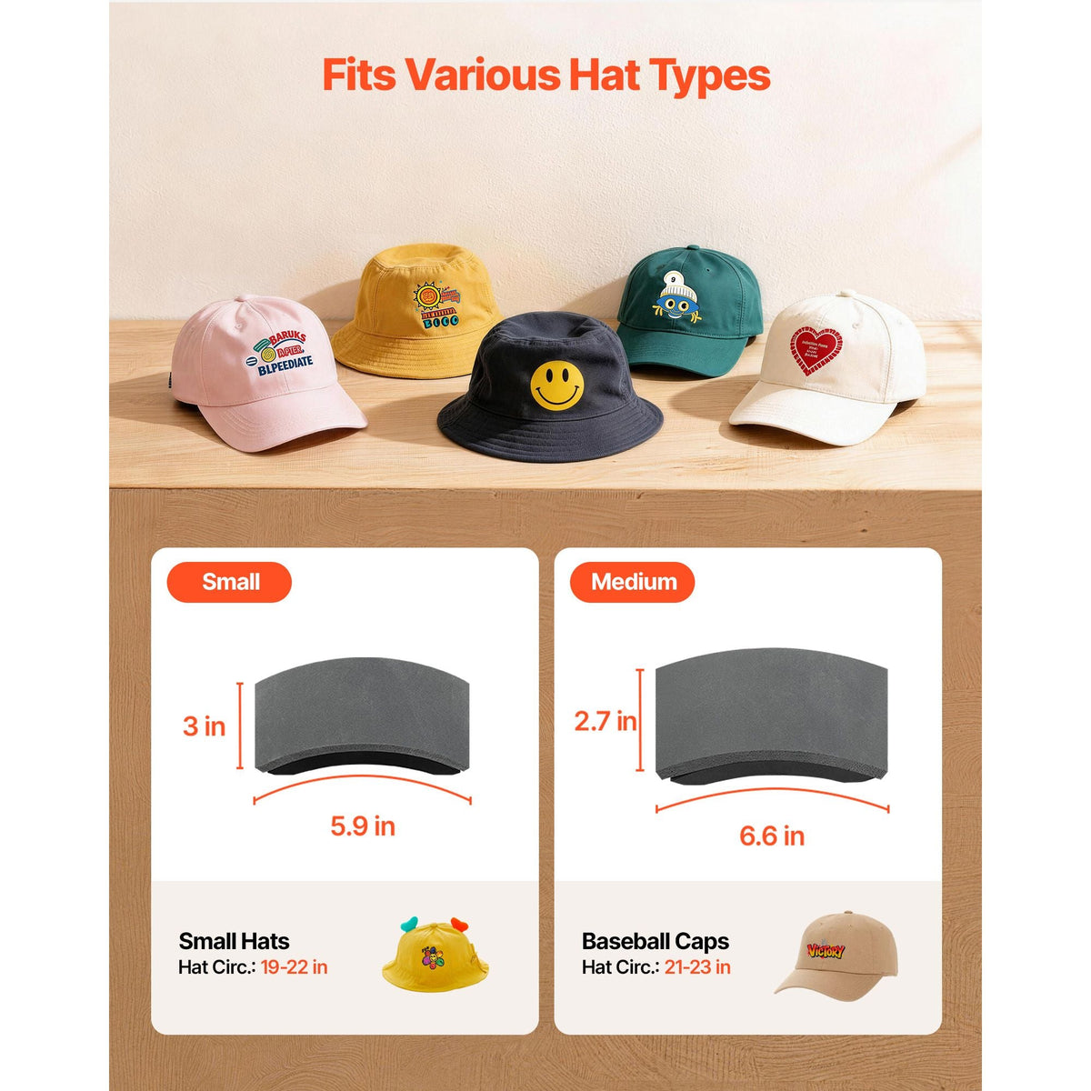 Hat Heat Press Machine, with 2 Interchangeable Platens and Caps Stretcher, Precise Temperature & Time Control, Heat Press for Hats and Caps, for HTV Iron On and Sublimation Projects, Light Blue