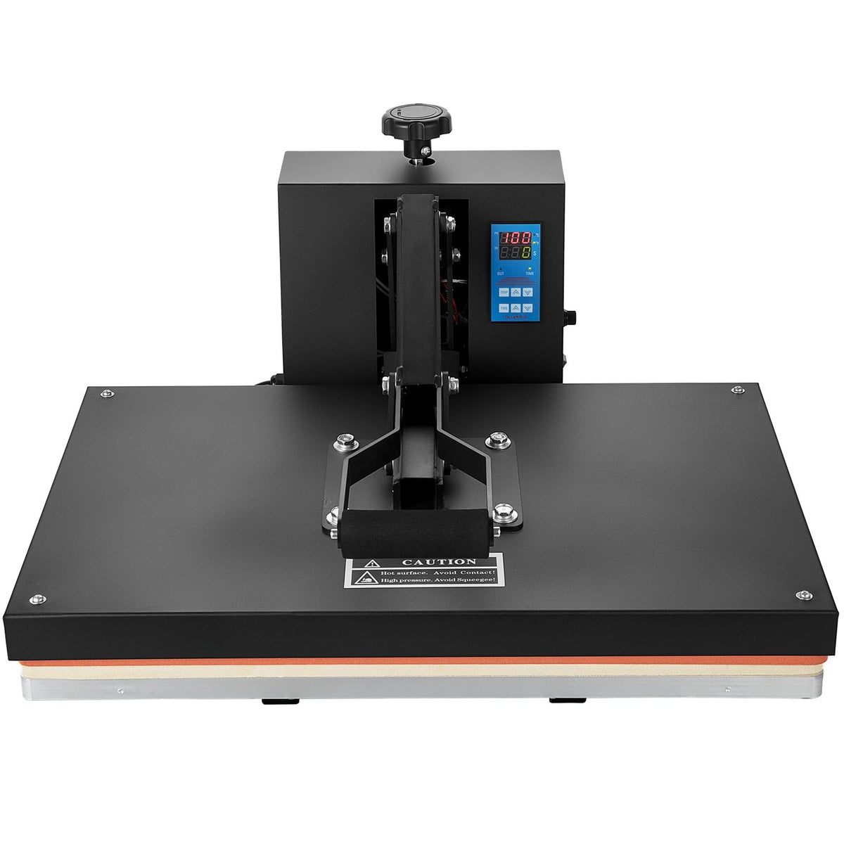 Heat Press 16x24, 1700W Power Heat Press Machine, Fast Heating, High Pressure Heat Press Machine for T-Shirt, Digital Industrial Sublimation Printer for Heat Transfer Vinyl, Easy to Use, Black