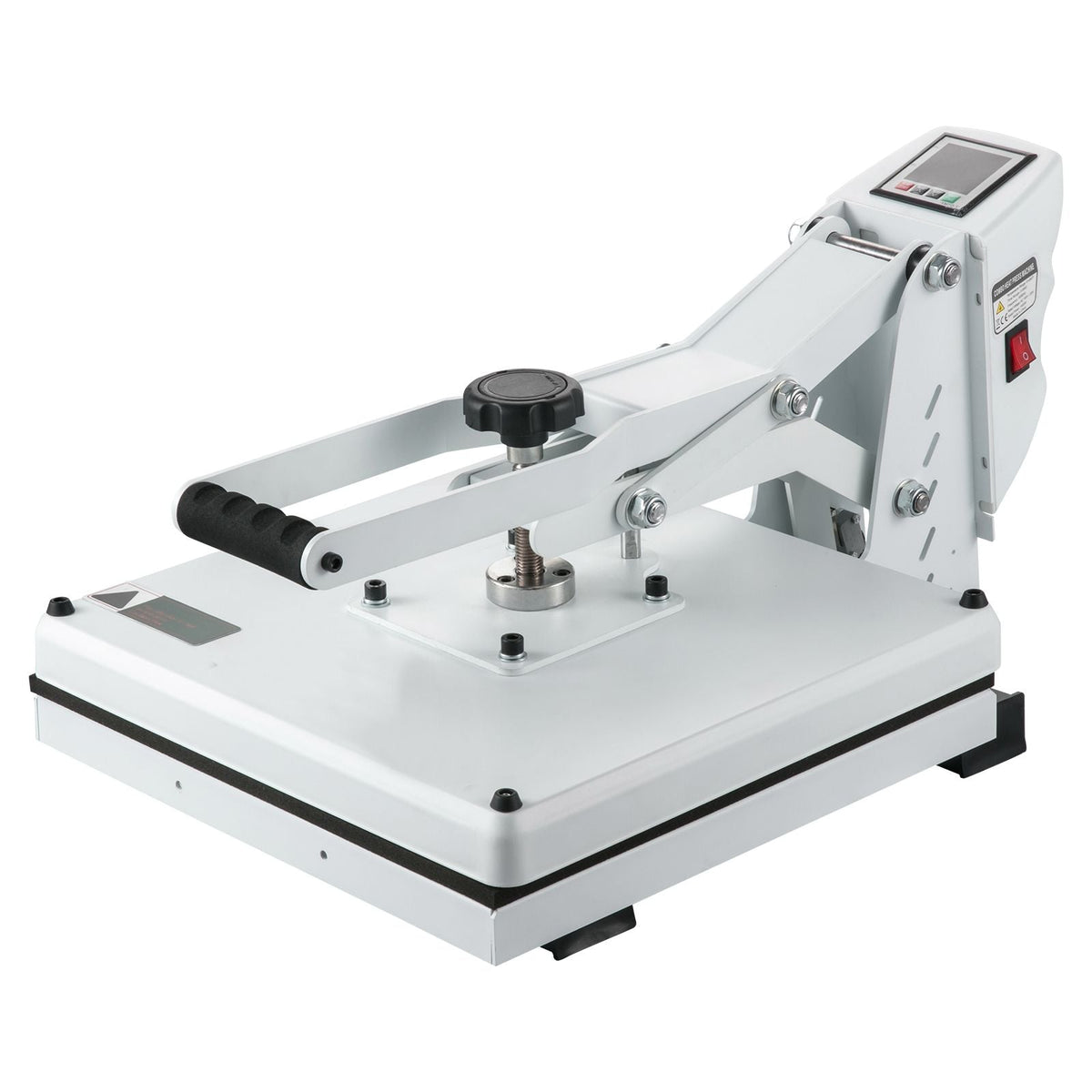 Heat Press, Heat Press Machine for T-Shirt, Fast Heating, High Pressure Heat Press 15x15, Power Digital Industrial Sublimation Printer for Heat Transfer Vinyl, Easy to Use, White