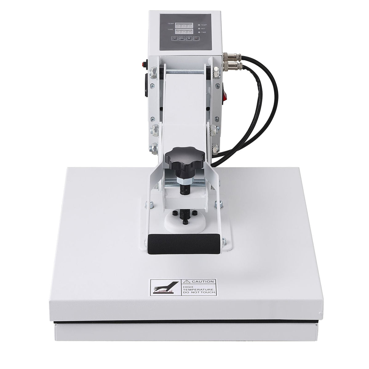 Heat Press, Heat Press Machine for T-Shirt, Fast Heating, High Pressure Heat Press 15x15, Power Digital Industrial Sublimation Printer for Heat Transfer Vinyl, Easy to Use, White