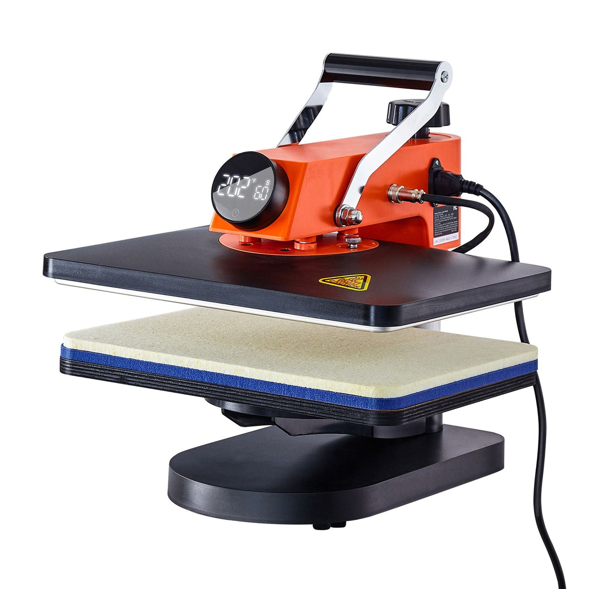 Heat Press Machine - 6 in 1 Heat Press Sublimation Machine for DIY T-Shirts/Hats/Mugs/Heat Transfer Projects, 12x15 Multifunction Swing Away Heat Press with 360° Tested toStandards