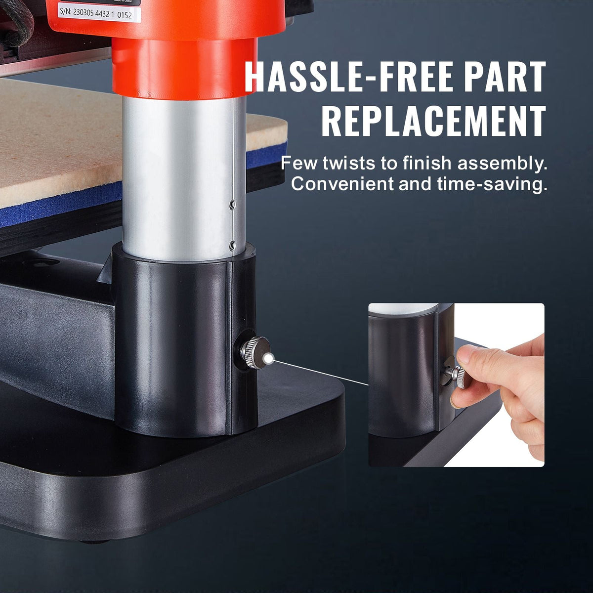 Heat Press Machine - 6 in 1 Heat Press Sublimation Machine for DIY T-Shirts/Hats/Mugs/Heat Transfer Projects, 12x15 Multifunction Swing Away Heat Press with 360° Tested toStandards