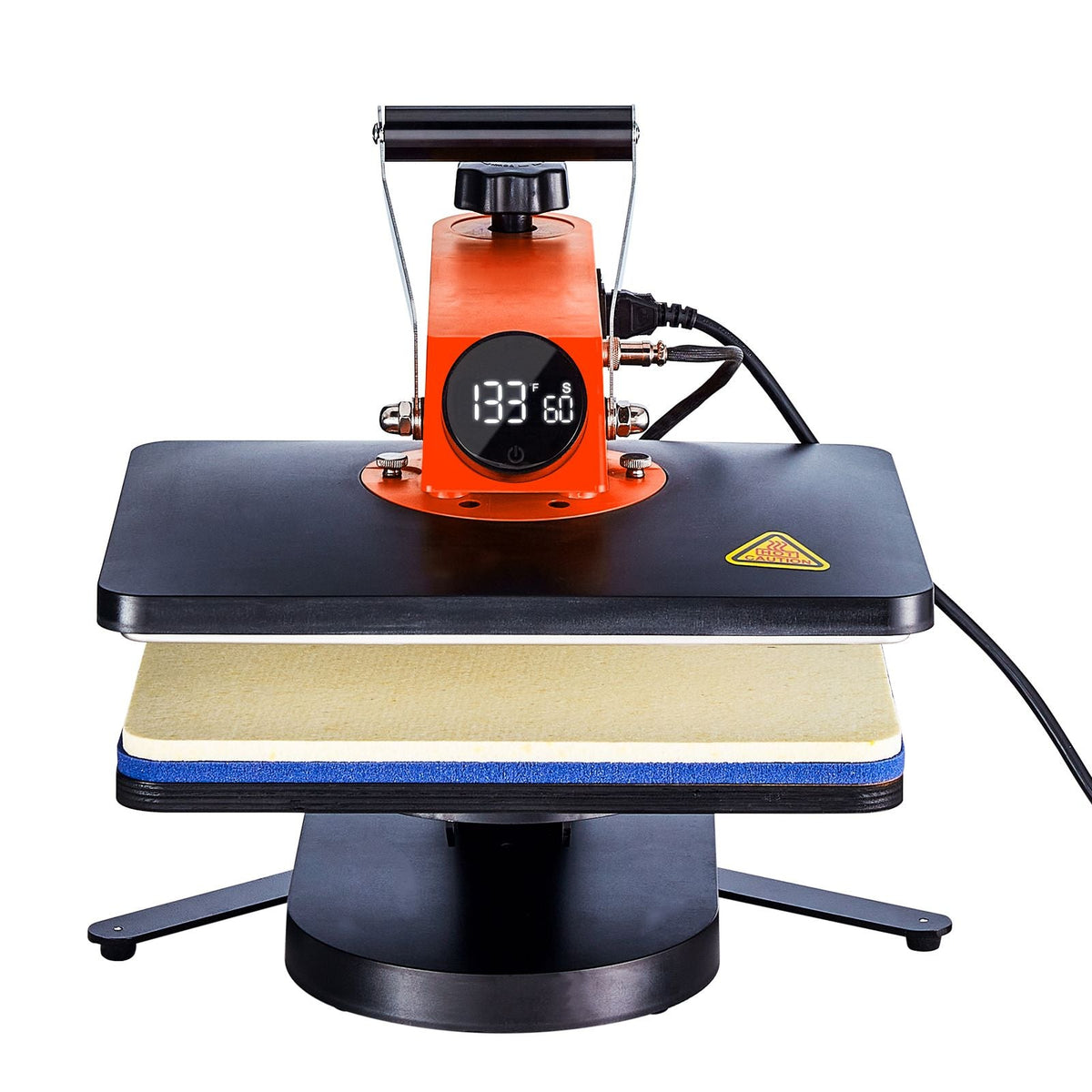 Heat Press Machine - 6 in 1 Heat Press Sublimation Machine for DIY T-Shirts/Hats/Mugs/Heat Transfer Projects, 12x15 Multifunction Swing Away Heat Press with 360° Tested toStandards