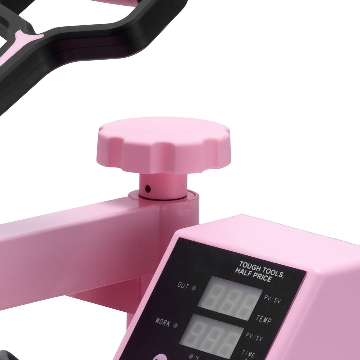 Heat Press Machine, 12 x 15 inch, 8 in 1 Heat Transfer Machine with 6-30 oz Tumbler Press, 360° Swing Away T-Shirt Pressing, Digital Precise Control, for T-Shirts/Mugs/Hats/Plates, Pink