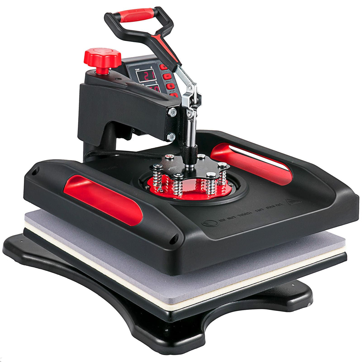 Heat Press Machine 8 in 1 Combo, Heat Press 15x15, Swing Away T Shirt Printing Machine Digital Control, Multifunction Heat Transfer Machine Sublimation Heat Press for T-Shirt Hat Cap Mug Plate