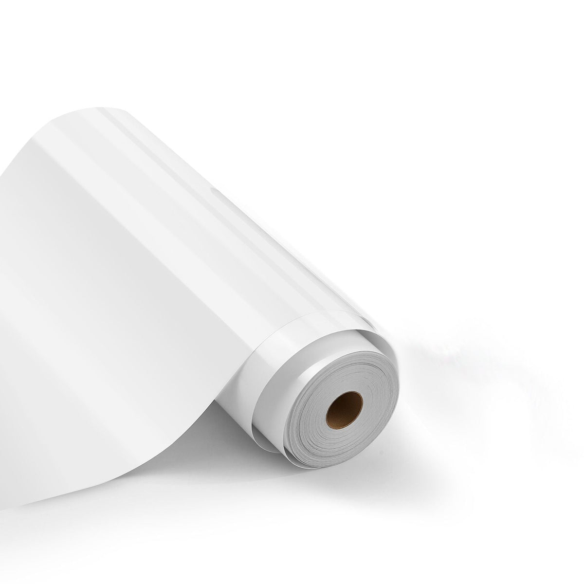 Heat Transfer Vinyl, 12 in x 70 ft, Glossy White HTV Iron on Vinyl Roll, Easy to Cut and Weed, Strong Adhesion, Compatible with Cutting Machines, for Various Materials, T-shirts, Pillows, Hats