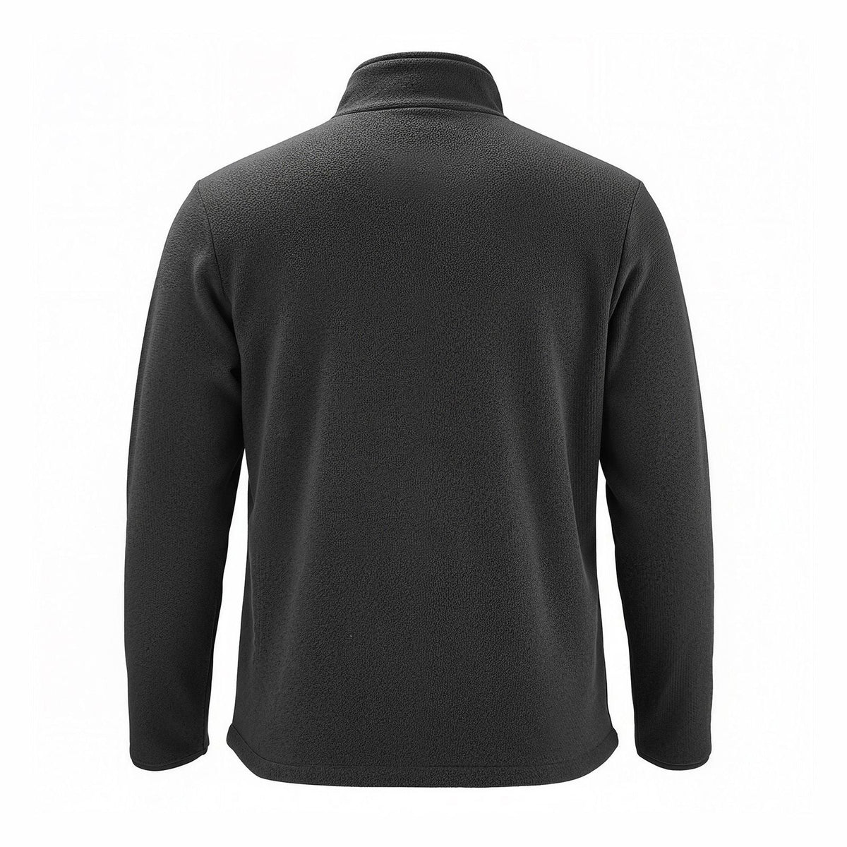 Heated Fleece Jacket for Men, Heated Sweatshirt with 7.4V 16000mAh Rechargeable Power Bank Pack, 6 Heating Zones, 3 Temp Levels, 3h/6h/10h Warmth, for Winter Outdoor Camping, Black, M Size