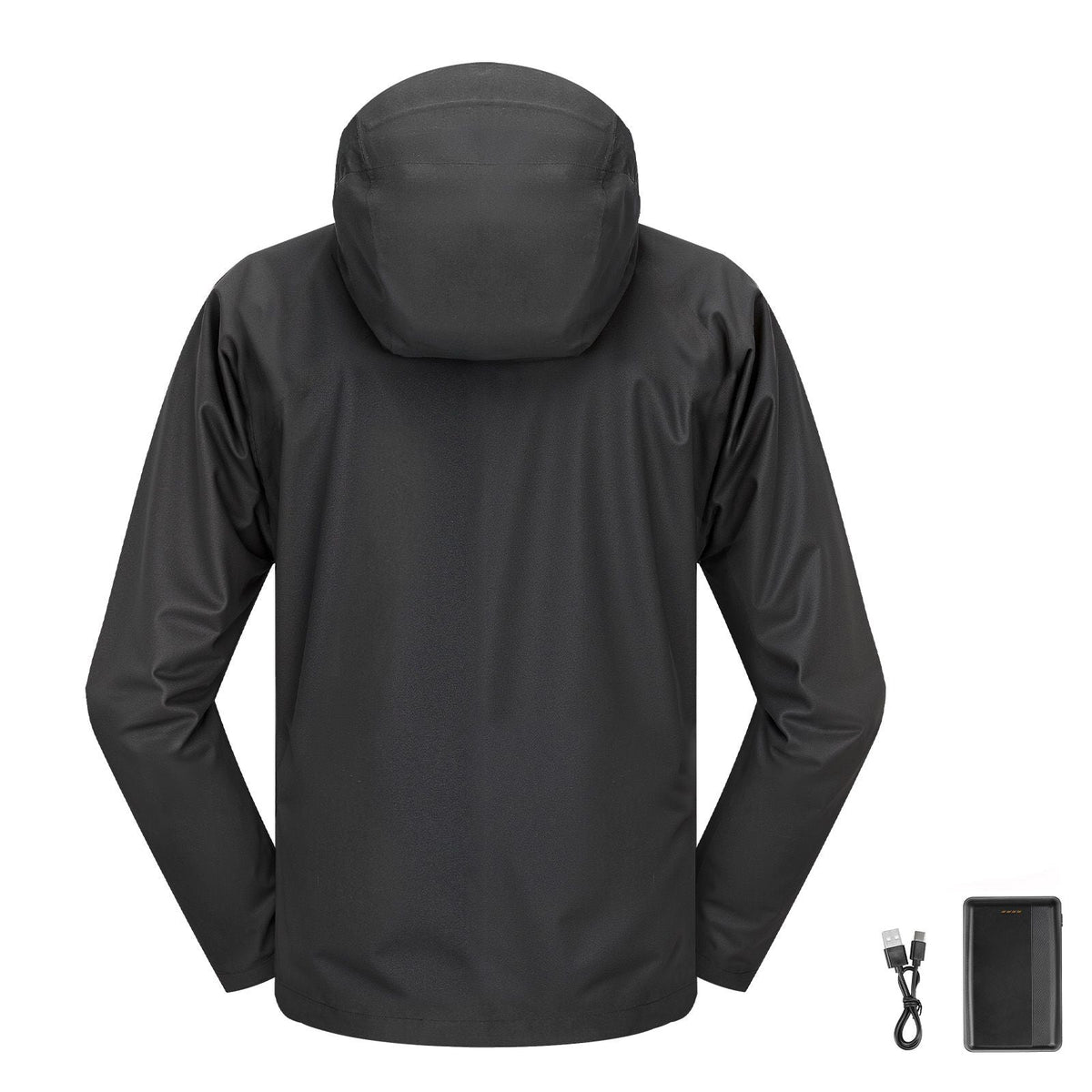Heated Jacket for Women with 7.4V Battery, Soft Shell Electric Heating Coat, Windproof Waterproof Lightweight Outerwear with 5 Heating Zones & 3 Heat Settings, Machine Washable, XL Size