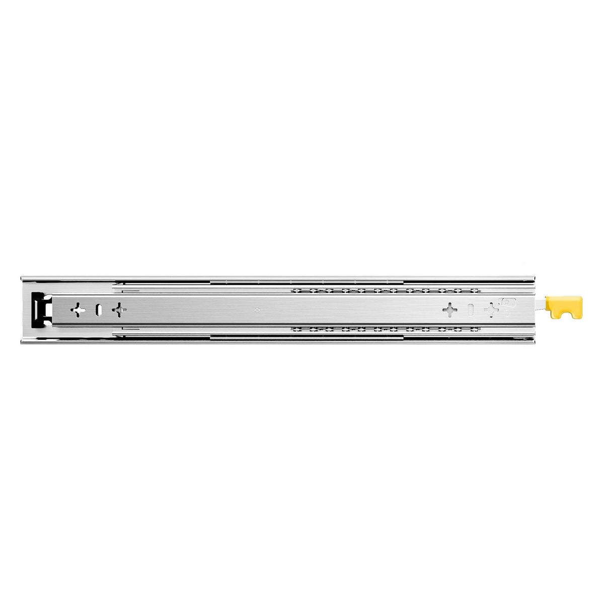 Heavy Duty Drawer Slides 60inch, 1 Pair Locking Drawer Slides 250lbs Load Capacity, Side Mount Ball Bearing, 3-Fold Full Extension