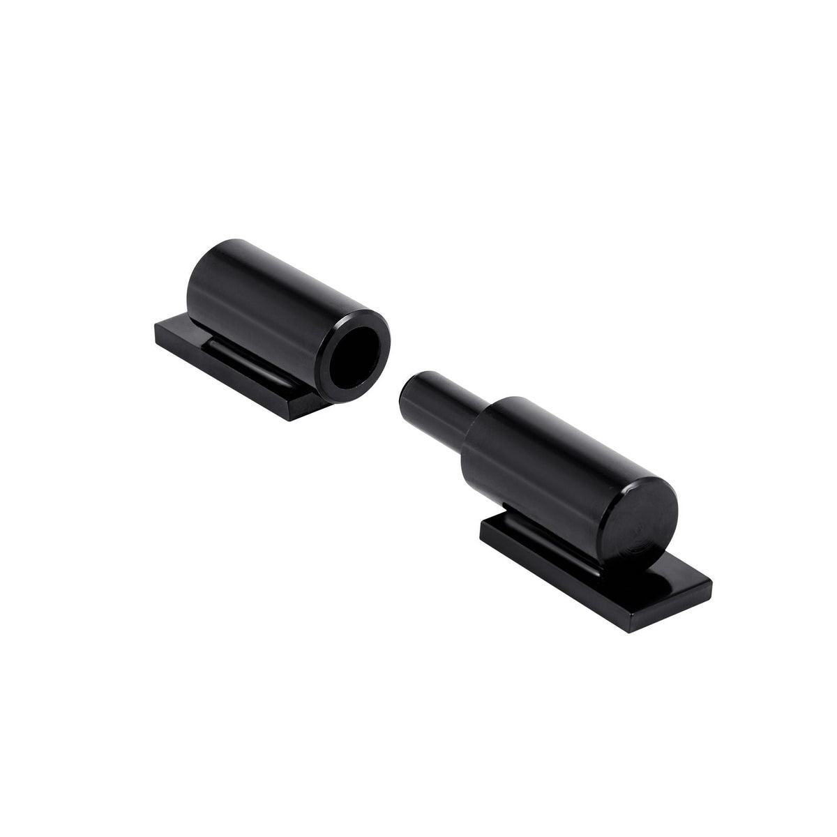 Heavy Duty Gate Hinges, 2-Pack 7-Inch Barrel Gate Hinge, Weld On Hinges 900 lbs Load Capacity for Swing Trailer Gates, Grease Zerk Fitting & Internal Ball Bearings for Smooth Operation
