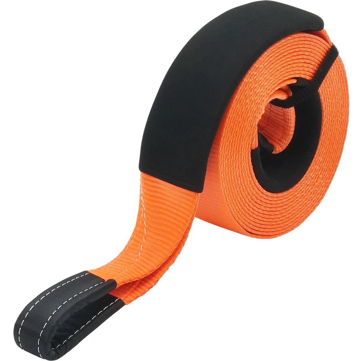 Heavy Duty Tow Strap Recovery Kit 3" x 30 ft (MBS-36,000 lbs) Tree Saver Winch Strap, Triple Reinforced Loop & Protective Sleeves & Storage Bag , 3/4" D-Ring Shackles, for Truck Jeep SUV ATV