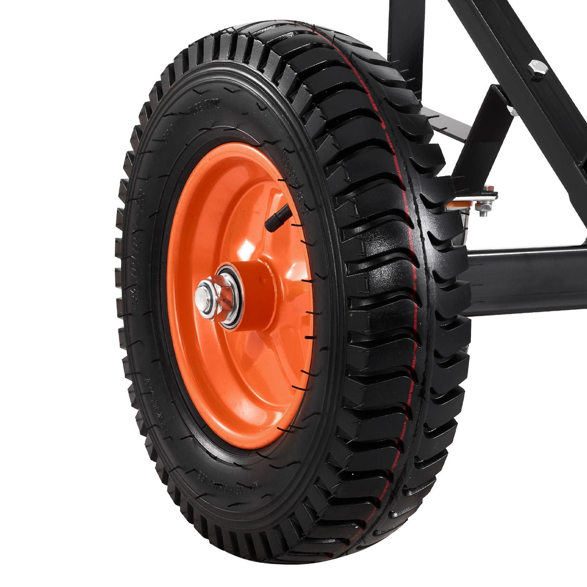 Heavy-Duty Trailer Dolly, 1200lbs Tongue Weight Capacity, Carbon Steel Trailer Mover with 2 inch Ball, 15.2 inch Pneumatic Tires, Portable Tow Dolly for Moving RV Trailer