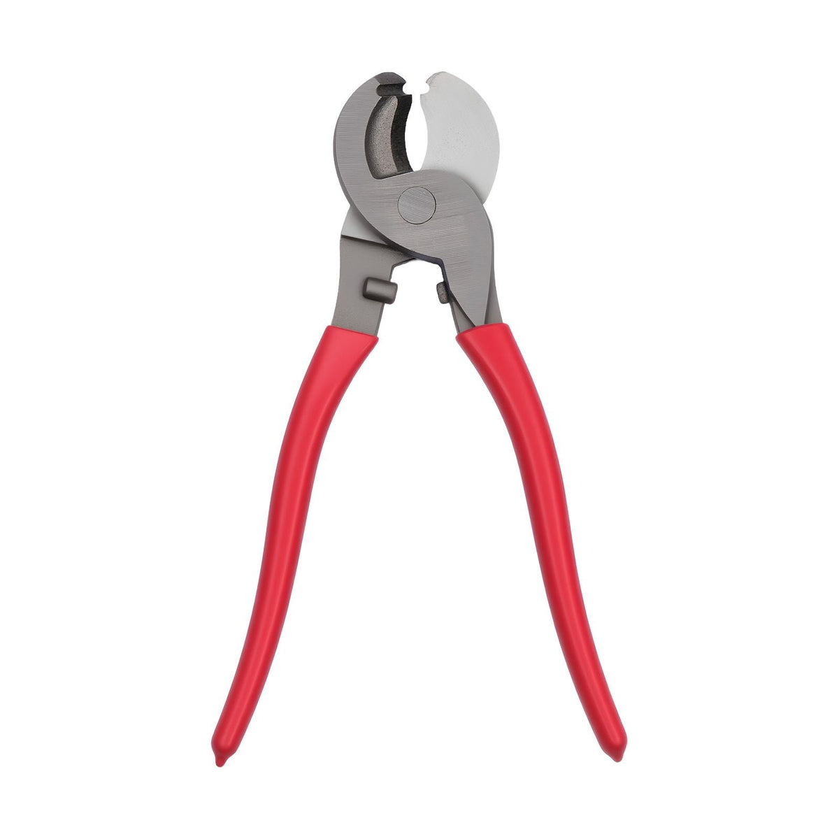High Leverage Cable Cutter, 9-1/4 in Compact, Forged Blades and PVC-Coated Handles, Heavy Duty Cable Cutting Pliers Tool for 4/0 AWG Aluminum, 2/0 AWG Soft Copper and 100-Pair 24AWG Comm Cables