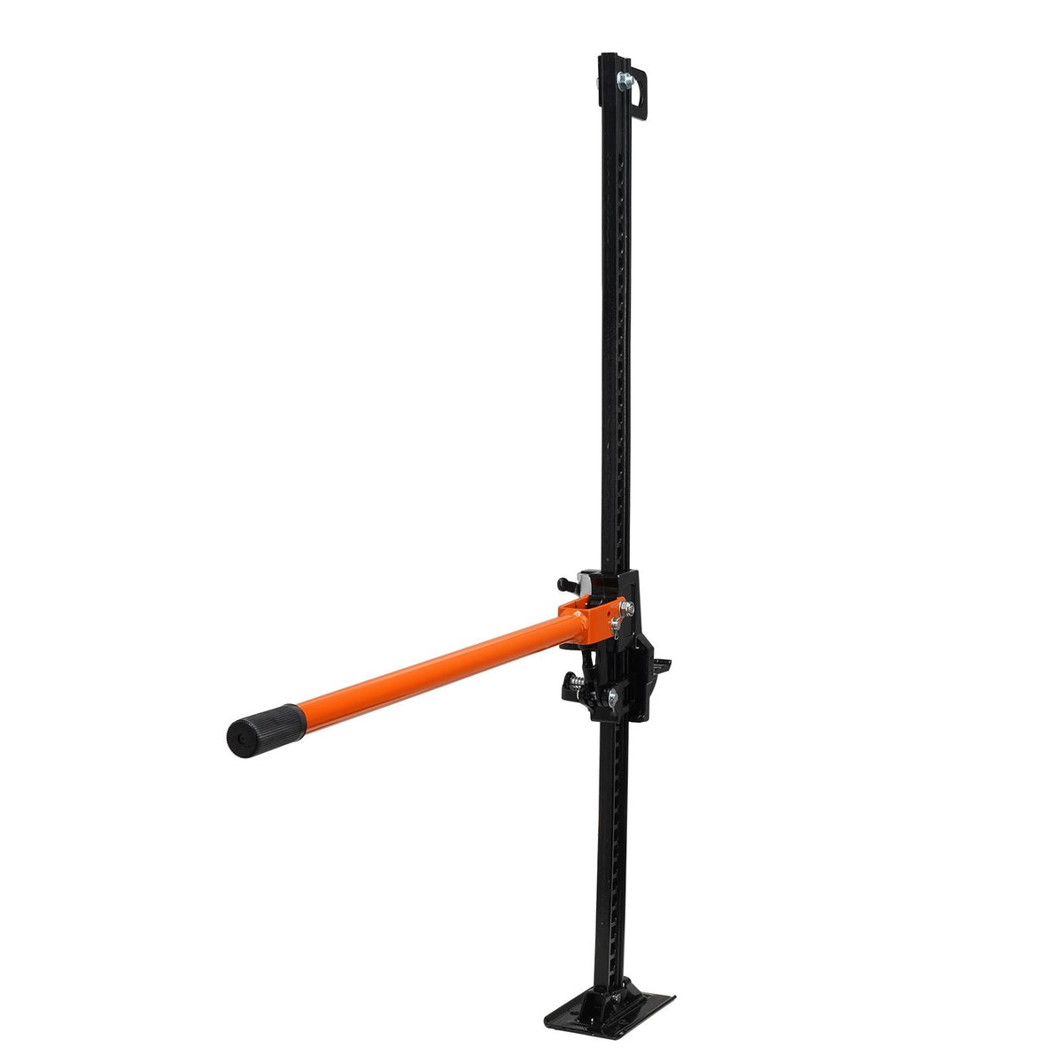 High Lift Farm Jack, 48" Utility Farm Jack, 7000 lbs Capacity Ratcheting Off Road Utility Jack, Heavy-Duty Farm Jack for Tractor, Truck, SUV, Bumper Lift, Orange