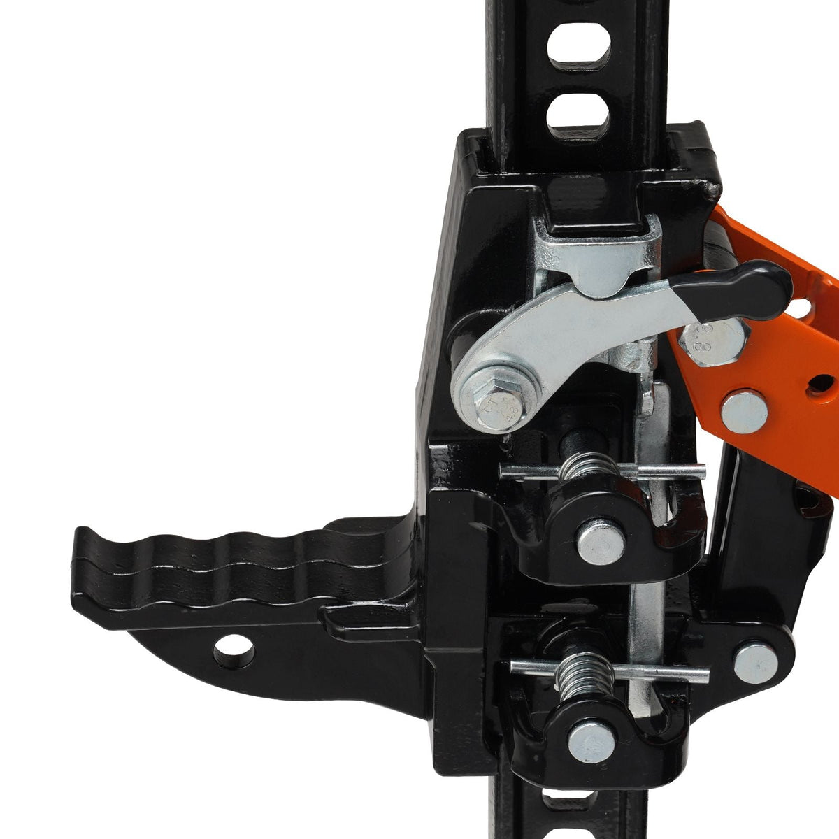 High Lift Farm Jack, 48" Utility Farm Jack, 7000 lbs Capacity Ratcheting Off Road Utility Jack, Heavy-Duty Farm Jack for Tractor, Truck, SUV, Bumper Lift, Orange