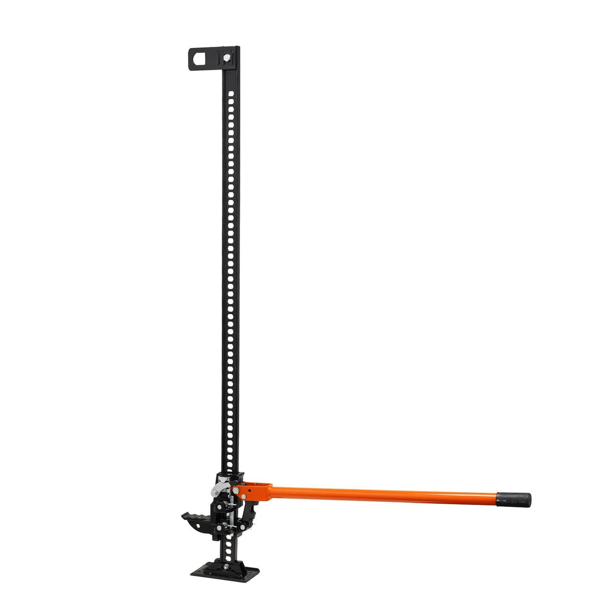 High Lift Farm Jack, 60" Utility Farm Jack, 7000 lbs Capacity Ratcheting Off Road Utility Jack, Heavy-Duty Farm Jack for Tractor, Truck, SUV, Bumper Lift, Orange