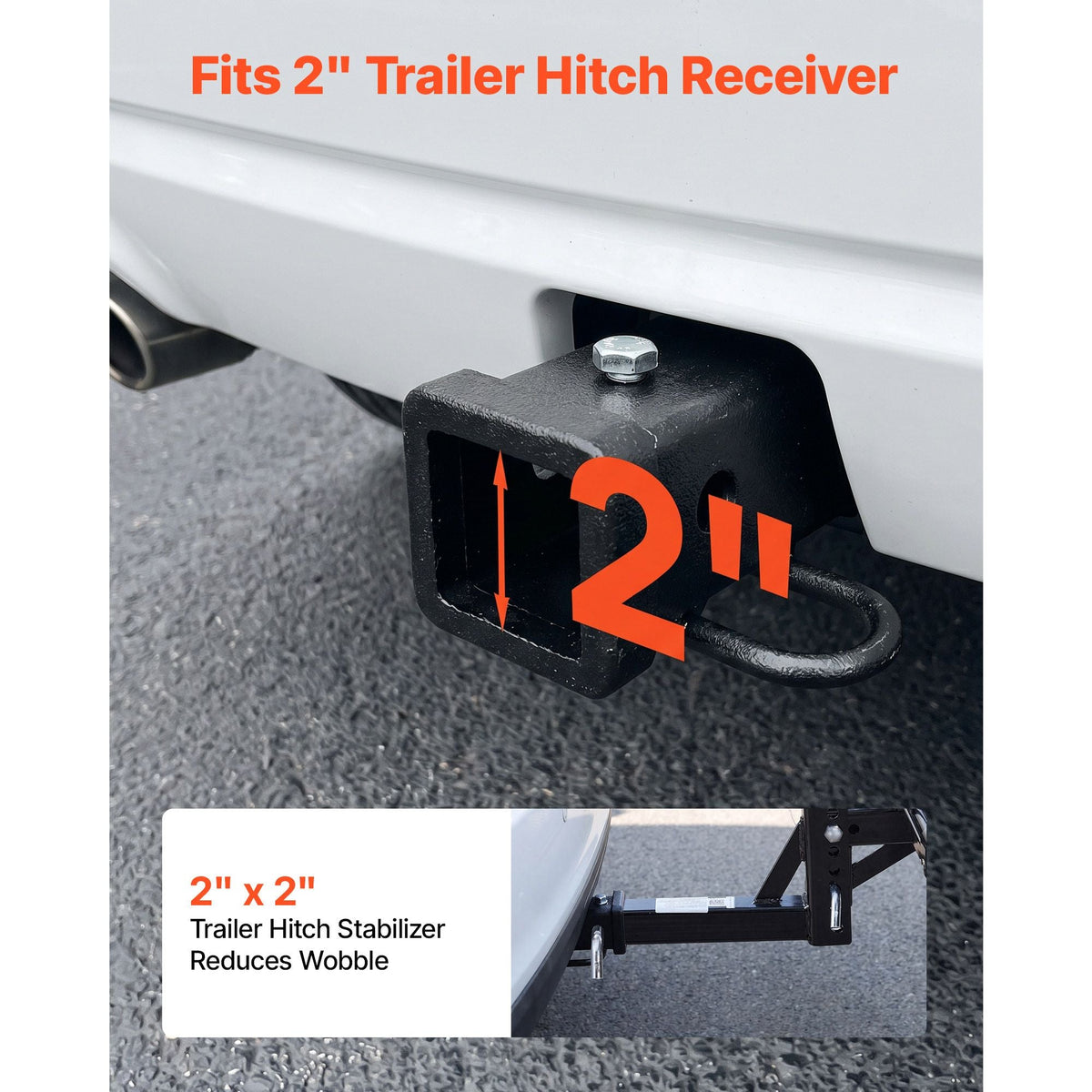 Hitch Mount Cargo Carrier on Wheels, 36.2" x 21.3" x 11.8", 2-in-1 Folding Rear Luggage Rack Basket & Cargo Cart with Hitch Stabilizer, Fits 2" Receiver for SUV Pickups, 400LBS Load Capacity