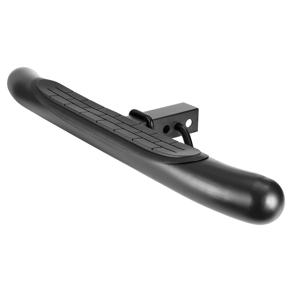 Hitch Step for 2 Inch Receiver, Universal Rear Bumper Guard Protector with 350 LBS Load Capacity, Non-Slip Tow Hitch Step with Pin Kit and Stabilizer, Fit for Truck, SUV, Pickup, Trailer