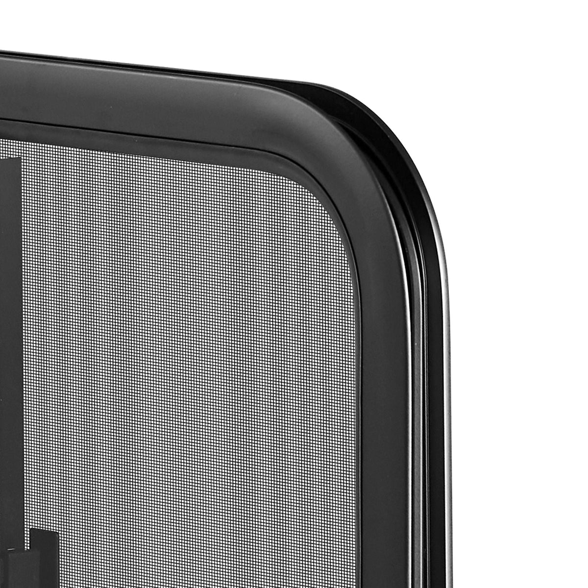 Horizontal RV Window, 24" W x 20" H Tinted Sliding RV Window with Net Screen & Trim Ring, Fit 15/16"-1 3/4" Thickness Wall, RV Window Replacement for Teardrop Cargo Trailer Camper, DOT Approved