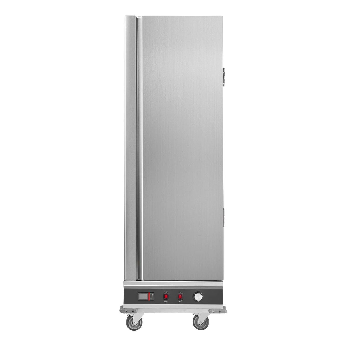Hot Box Food Warmer, 16-Tier Large Concession Warmer with Water Tray, Single-door and Adjustable Shelves, Stainless Steel Food Warmer Cabinet, Ideal for Storing Pizza, Chicken, Restaurant