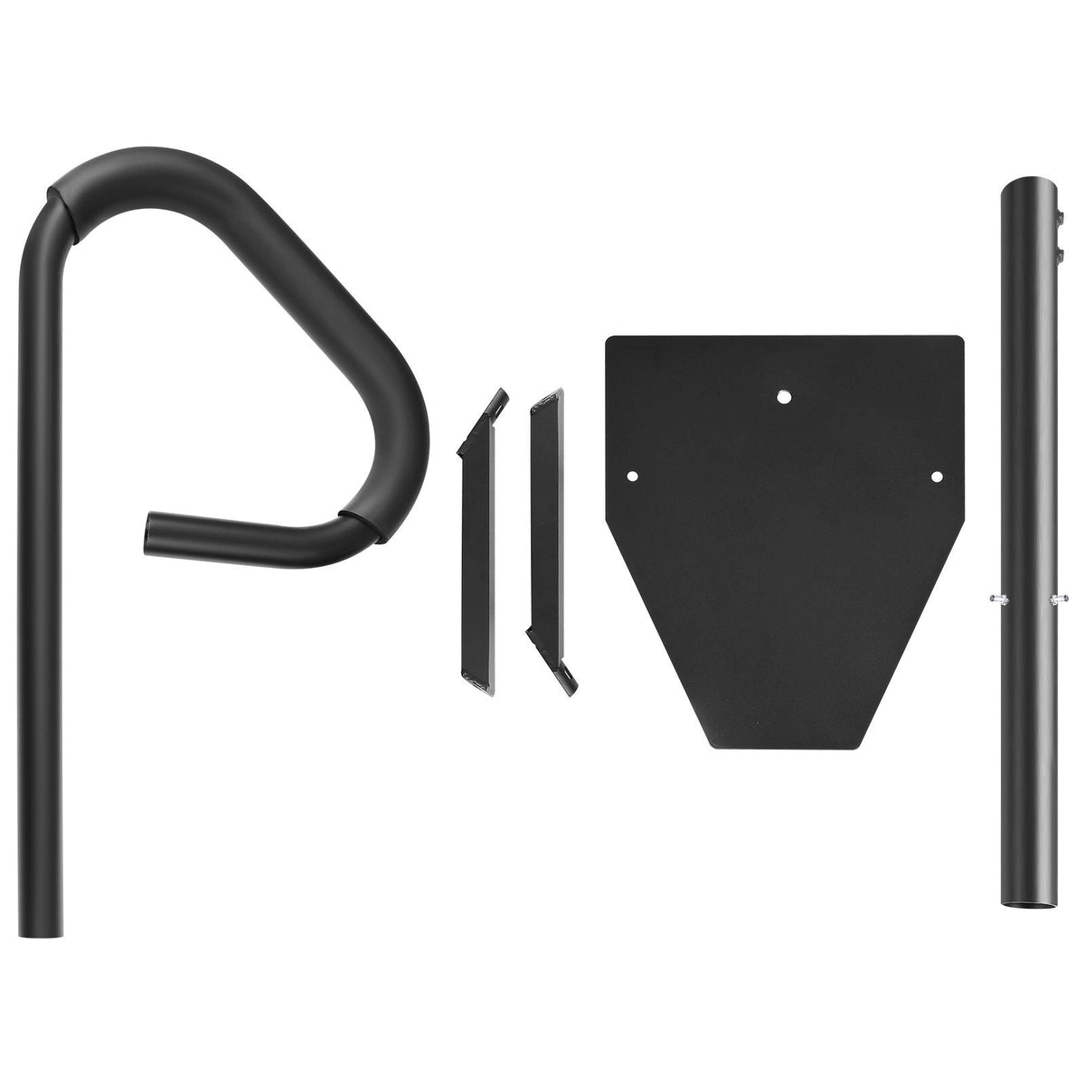 Hot Tub Handrail, 360 Rotatable Spa Side Handrail with 35"-57" Adjustable Height, Rust-proof Aluminum Spa Step Hot Tub Hand Rail with Slide-Under Mount Base for Indoor & Outdoor, 600LBS Capacity