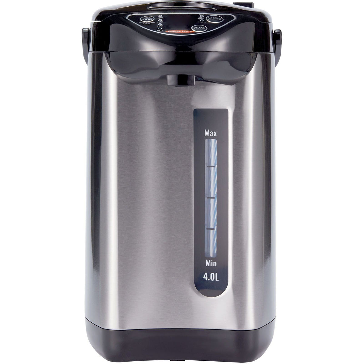 Hot Water Dispenser, Adjustable 4 Temperatures Water Boiler and Warmer, 304 Stainless Steel Countertop Water Heater, 3-Way Dispense for Tea, Coffee and Baby Formula, 4L/135 oz