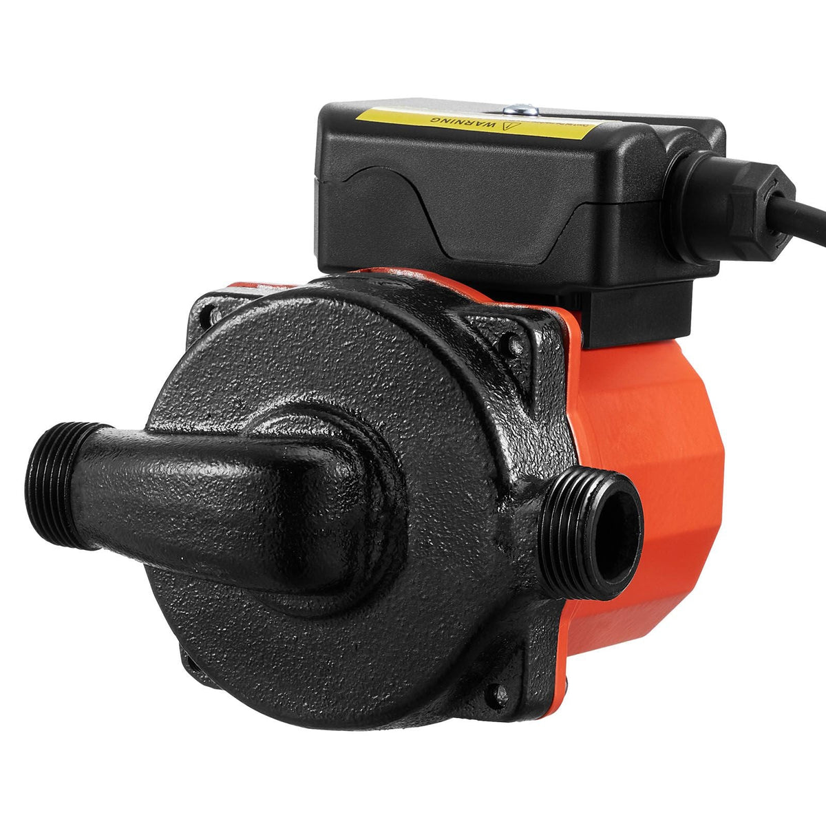 Hot Water Recirculating Pump, 10 GPM, Instant Circulation Circulator Pump System, 3-Speed Control, 0.13 HP, 110-120V, NPT 3/4 in to NPT 1/2 in Adapter, Cast Iron Head, for Water Heater System