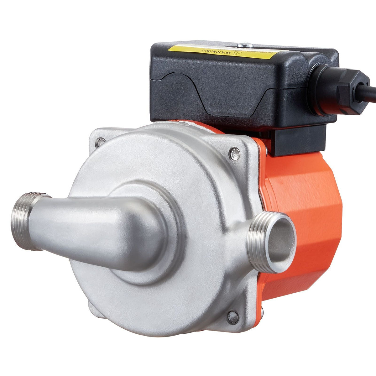 Hot Water Recirculating Pump, 10 GPM, Instant Circulation Circulator Pump System, 3-Speed Control, 0.13 HP, 110-120V, NPT 3/4 in to NPT 1/2 in Adapter, Stainless Steel Head, for Water Heaters