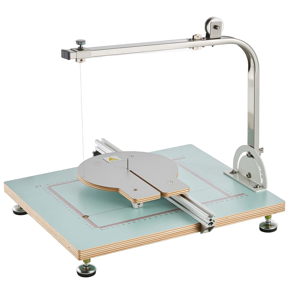 Hot Wire Foam Cutter, 58W Electric Styrofoam Cutter with Variable Temperature Control, Portable Tabletop Cutting Tool with 10.24" Max. Cutting Thickness for Foam, KT Board, Low-Density Sponge