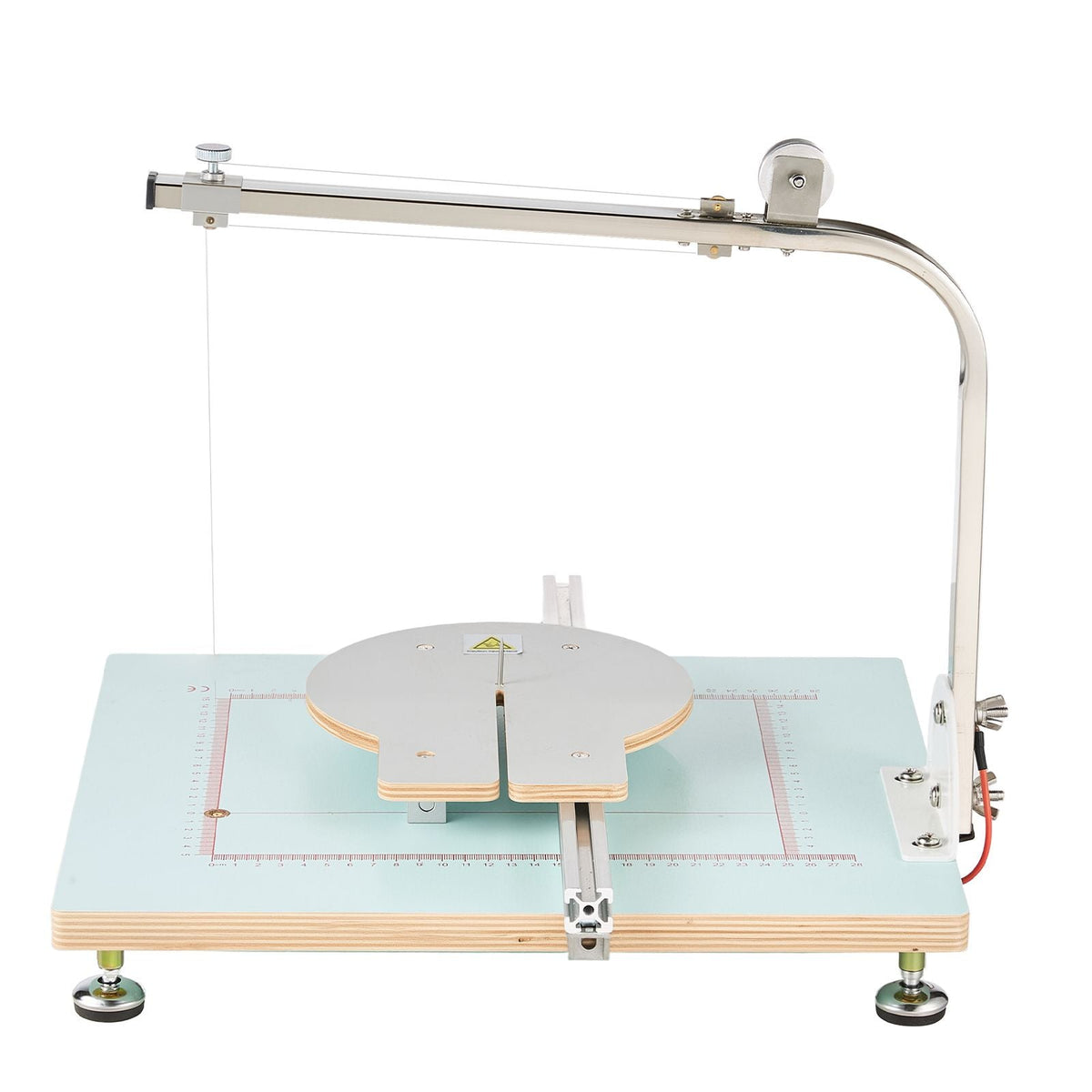 Hot Wire Foam Cutter, 58W Electric Styrofoam Cutter with Variable Temperature Control, Portable Tabletop Cutting Tool with 10.24" Max. Cutting Thickness for Foam, KT Board, Low-Density Sponge