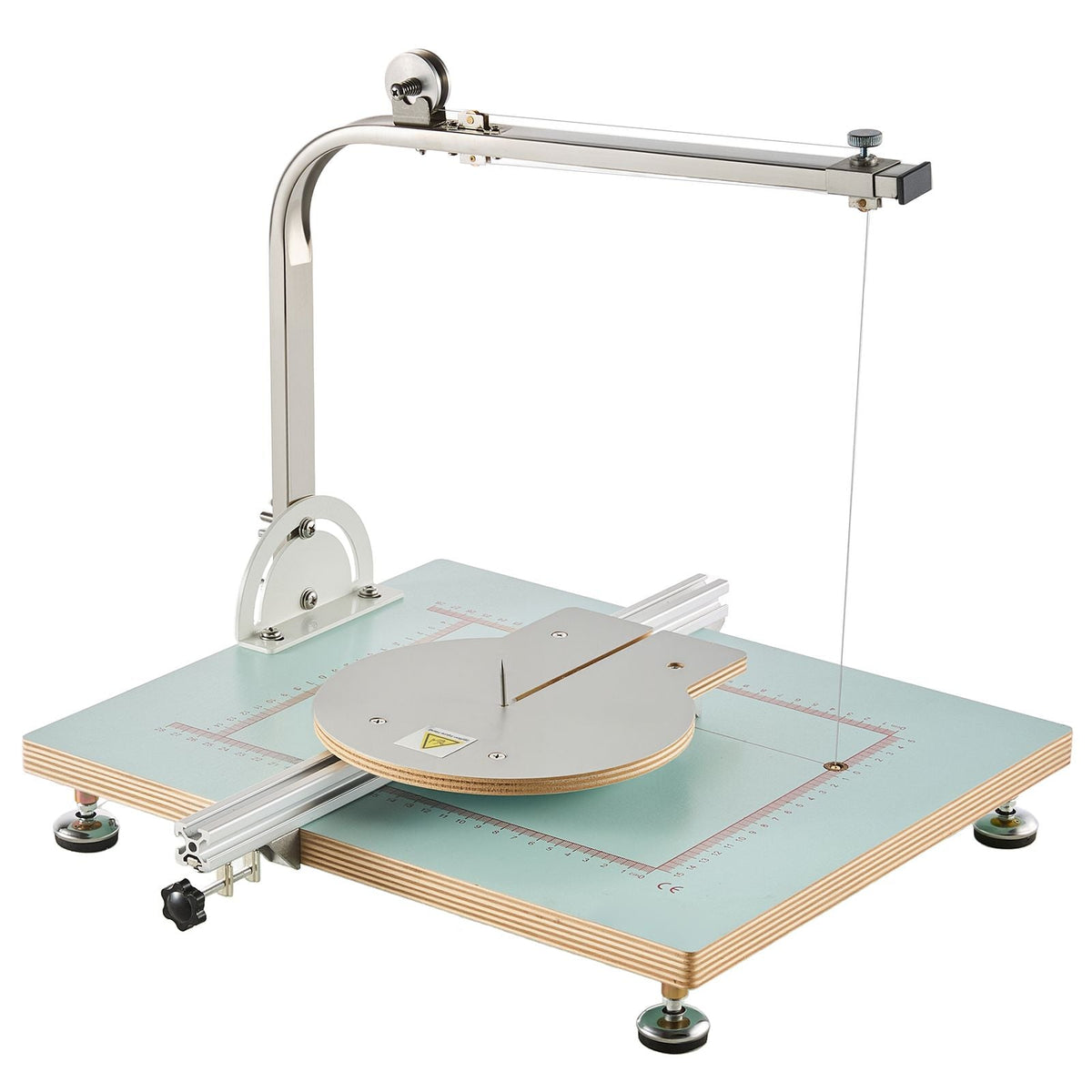 Hot Wire Foam Cutter, 58W Electric Styrofoam Cutter with Variable Temperature Control, Portable Tabletop Cutting Tool with 10.24" Max. Cutting Thickness for Foam, KT Board, Low-Density Sponge