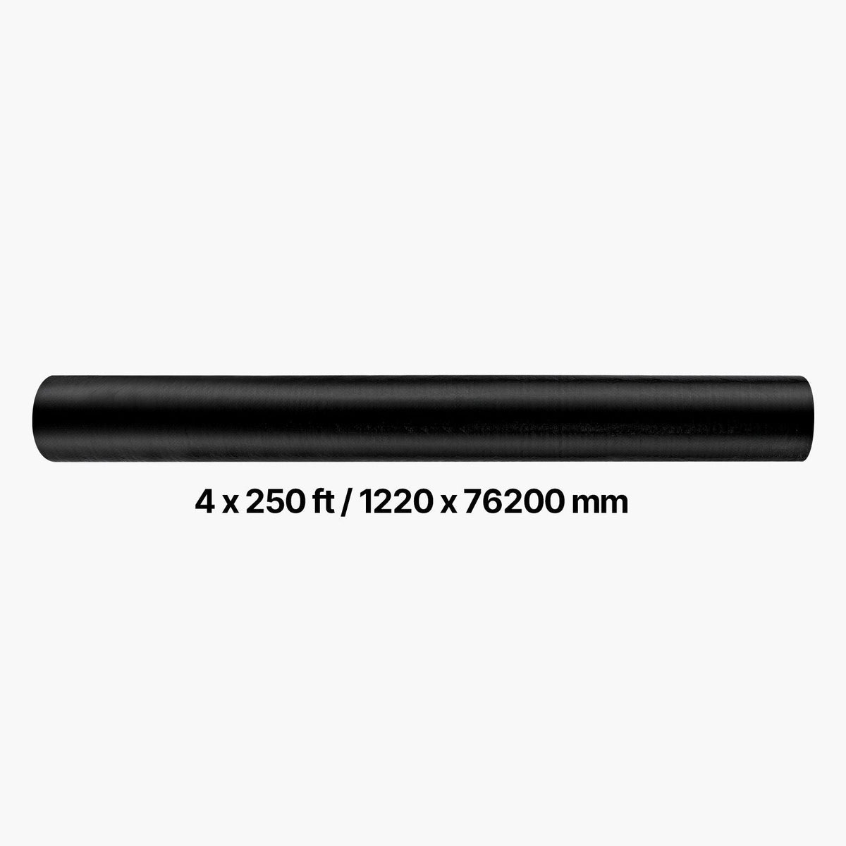 House Wrap, 4 x 250 ft, 0.17 mm Thick Vapor Barrier, Heavy Duty Plastic Sheeting for Tear-resistant, Drop Cloth Vapor Barrier Covering for Residential & Commercial Construction, Black