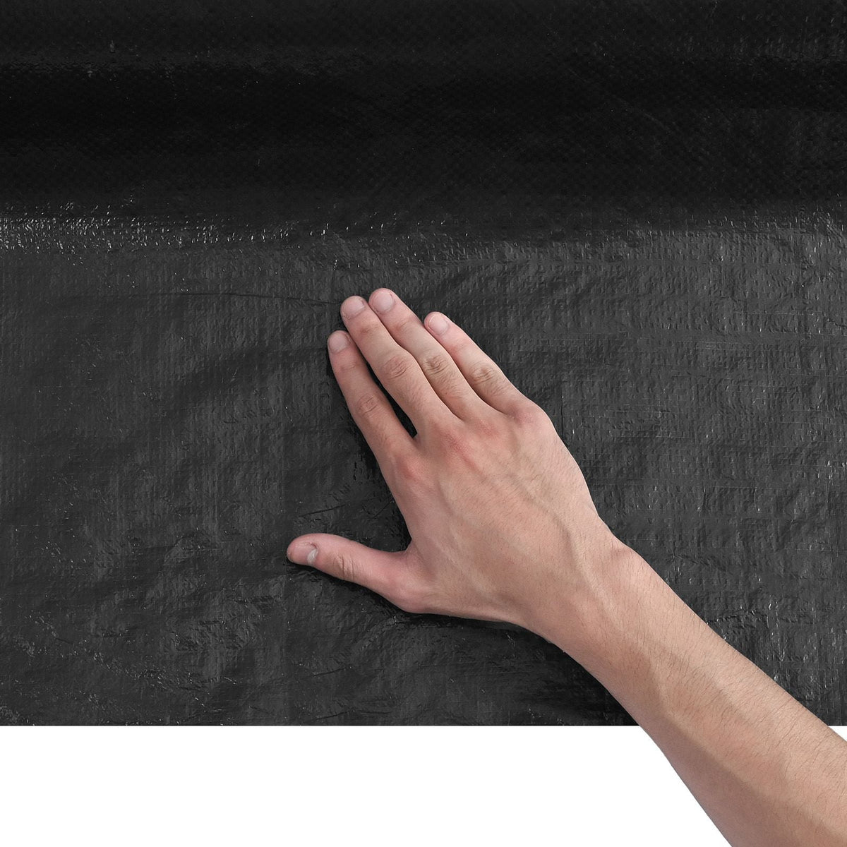 House Wrap, 4 x 250 ft, 0.17 mm Thick Vapor Barrier, Heavy Duty Plastic Sheeting for Tear-resistant, Drop Cloth Vapor Barrier Covering for Residential & Commercial Construction, Black