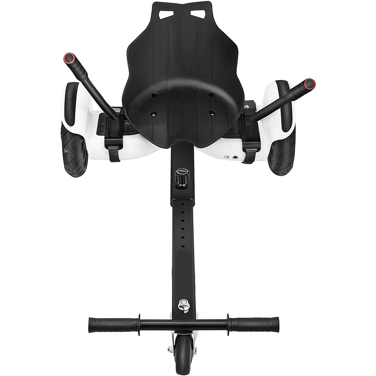Hoverboard Seat Attachment 6.5\" 8\"10\" Hoverboard Go-Kart Attachment for Kids and Adults with Adjustable Frame Length