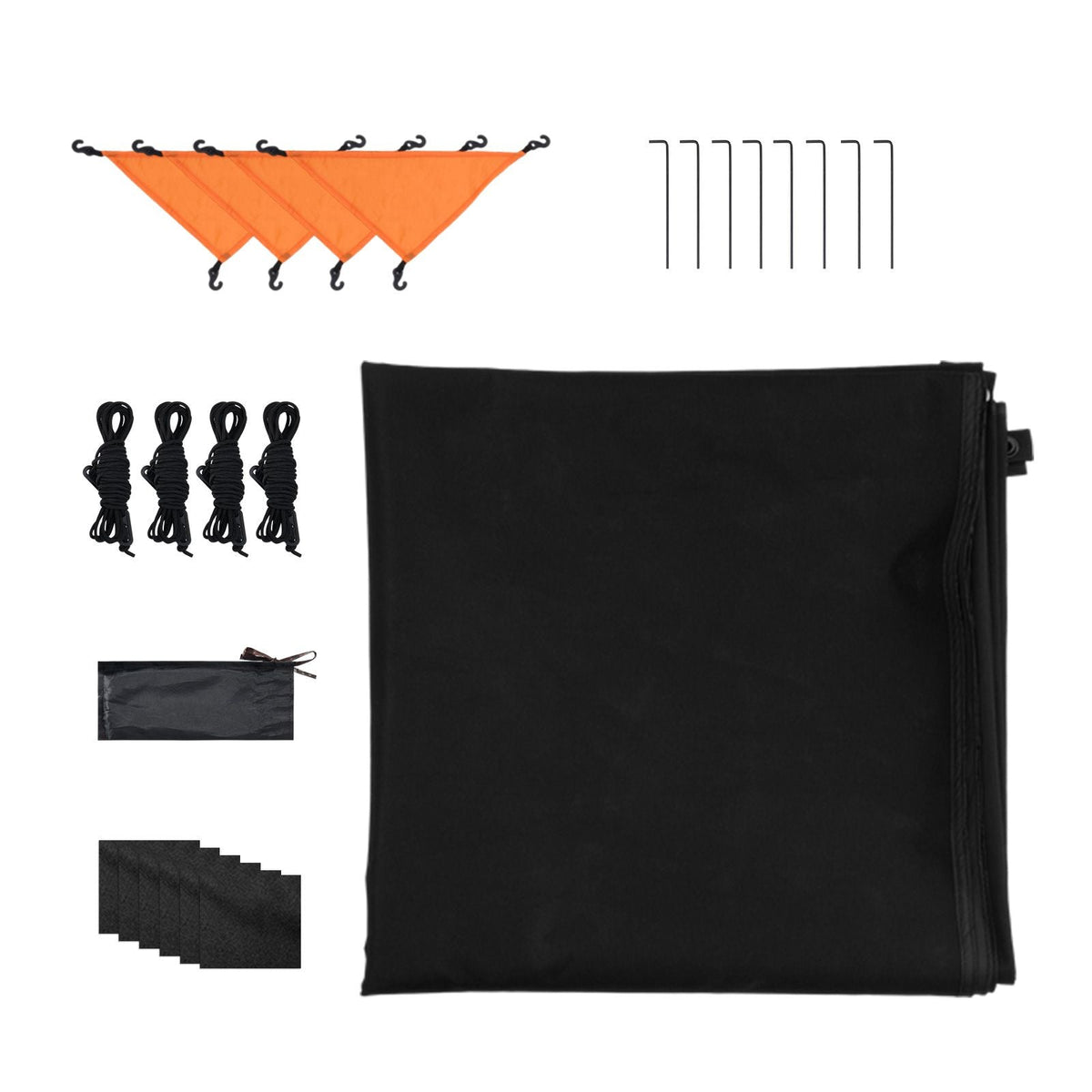 Hunting Blind, 4-5 Person See Through Ground Blinds with Carrying Bag, 270 Degree Portable Camouflage Tent, Durable Concealed Shelter with Silent Magnetic Door and Window, for Turkey and Deer