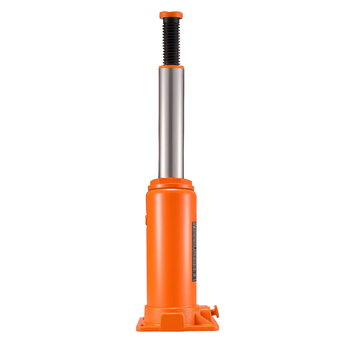 Hydraulic Bottle Jack, 10 Ton (22046 lbs) Capacity, 9.3-18.5 Inch Lifting Range, Heavy Duty Welded Bottle Jack for Car, SUV, Pickup, Auto Repair, House Lift and Agricultural Equipment, Orange