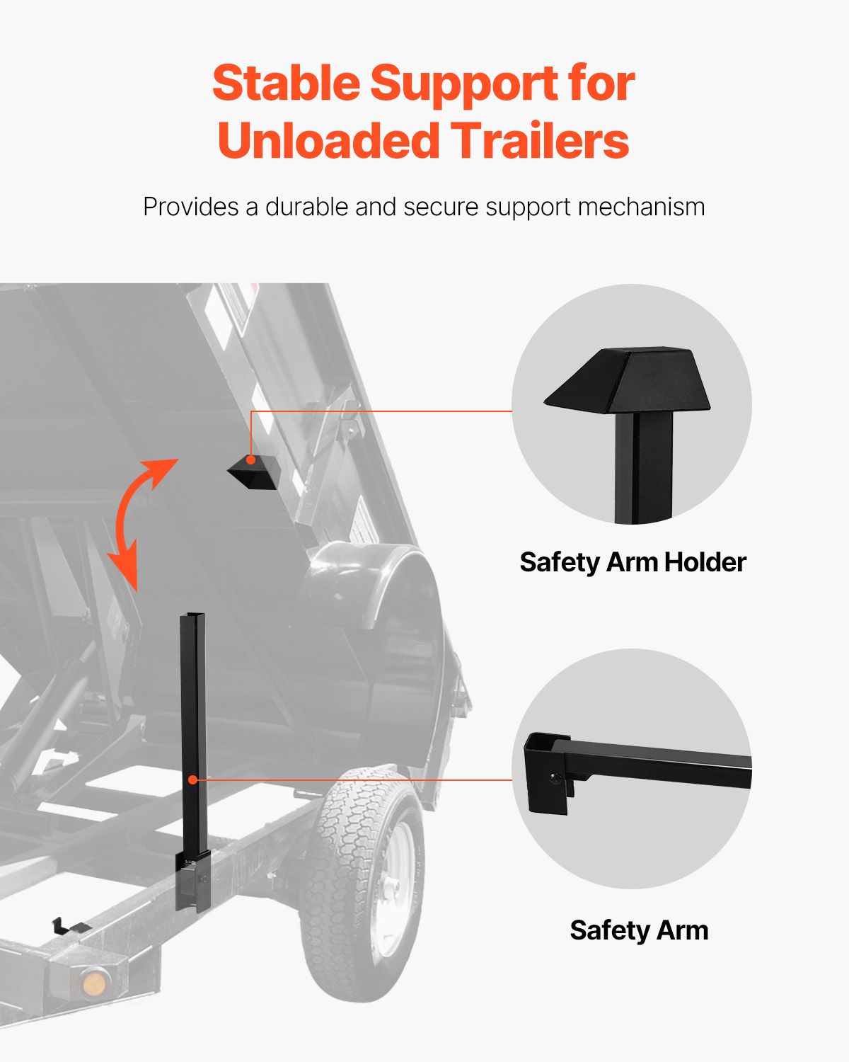 Hydraulic Dump Lift Kit, 17,600 lb/8 T Dump Trailer Hydraulic Scissor Hoist Kit Standard Kit, Hydraulic Dump Bed Kit with 12V Hydraulic Pump Unit Suitable for Scissor Lift Dump Trailers Trucks