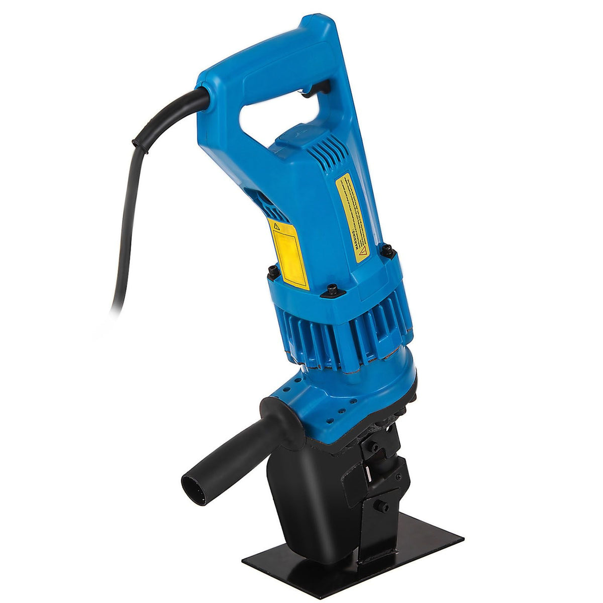 Hydraulic Hole Puncher Cutting Thick 1/4\",Electric Hydraulic Hole Punching Tool with 5-Dies Set,Hydraulic Metal Hole Puncher with Manual Oil Return Switch, Hydraulic Hole Punch Machine 900W