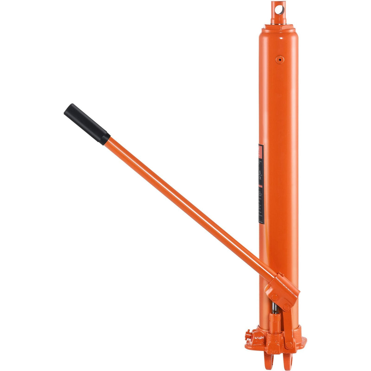 Hydraulic Long Ram Jack, 8 Ton Engine Hoist Cylinder with Single Piston Pump And Clevis Base, Hydraulic Ram Cylinder for Engine Lift Hoists, Hydraulic Garage/Shop Cranes, Mechanical, Farm