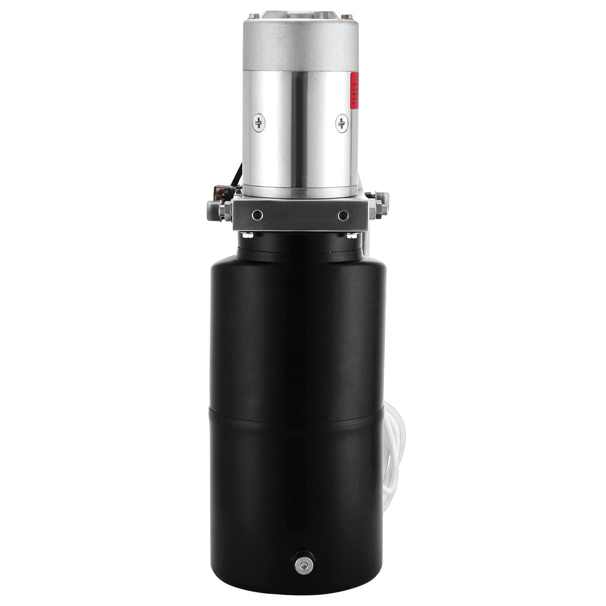 Hydraulic Power Unit 12V DC Double Acting Hydraulic Pump 8 Quart Steel Reservoir Hydraulic Pump Unit for Dump Trailers Car Lift Pump (8 Quart Double Acting Steel)