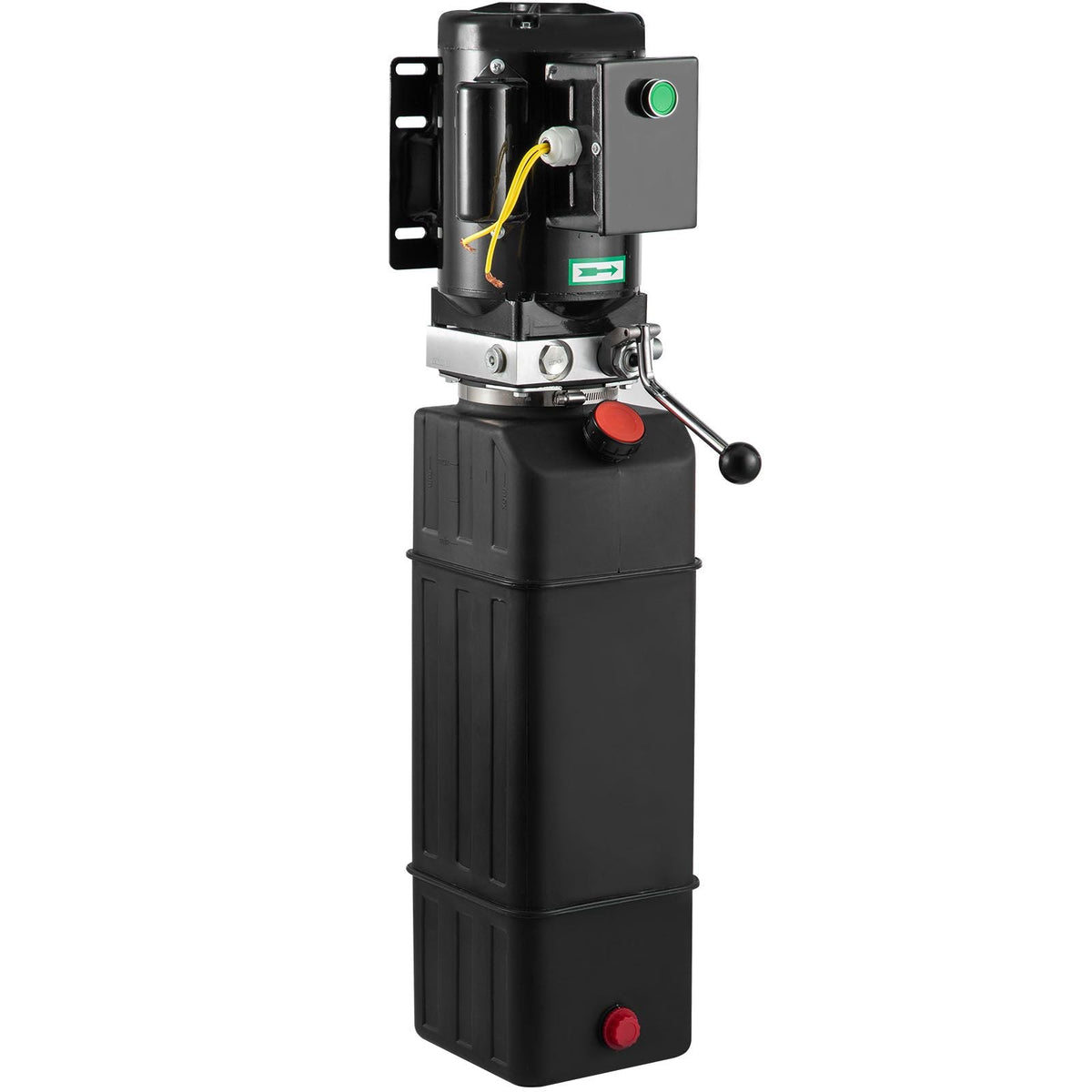 Hydraulic Pump 15 Quart Hydraulic Motor Hydraulic Lift Single Phase Car Lift 3450 RPM Dump Trailer 208-230 Volt Portable Car Lift 2 Horsepower Auto Lift Vehicle Lift Portable Power Press