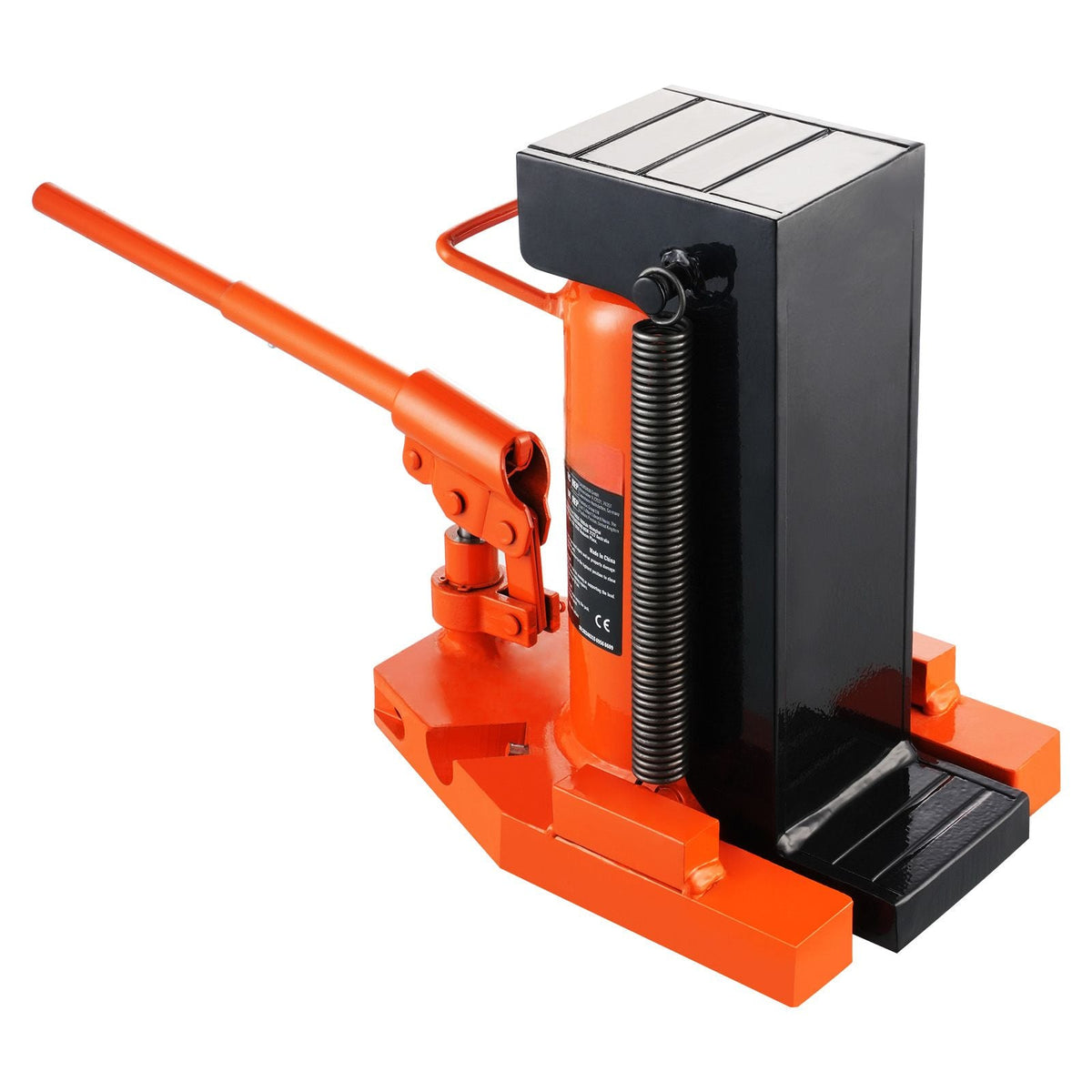 Hydraulic Toe Jack, 10 Ton On Toe Toe Jack Lift, 20 Ton On Top Lift Capacity Machine Jack, 1.2-7.5 in Toe Height, 12.6-18.9 in Top Height, Air Hydraulic Claw Jack for Machinery, Industry
